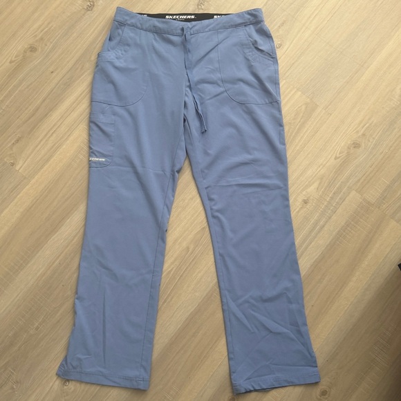 Skechers Ceil Blue Straight Leg Cargo Scrub Set.  Sz XL/L - Picture 5 of 17
